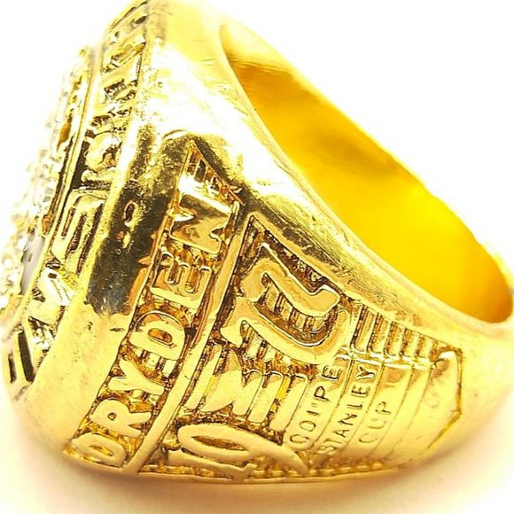 USA Montreal Canadiens 1977 Dryden Hockey Ring - Picture 2 of 4